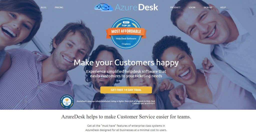 E-poe klienditeenindus - parimad platvormid - AzureDesk - Shoproller